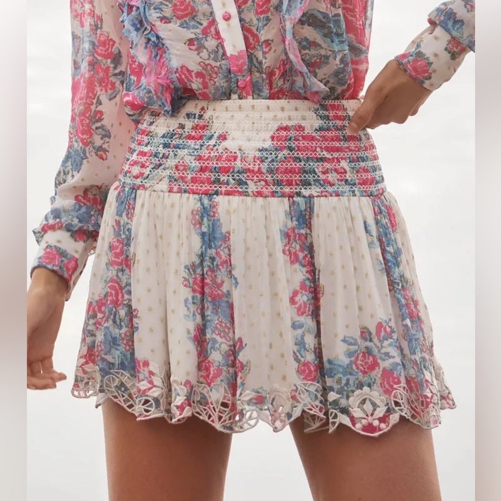 HEMANT & NANDITA MILA MINI SKIRT